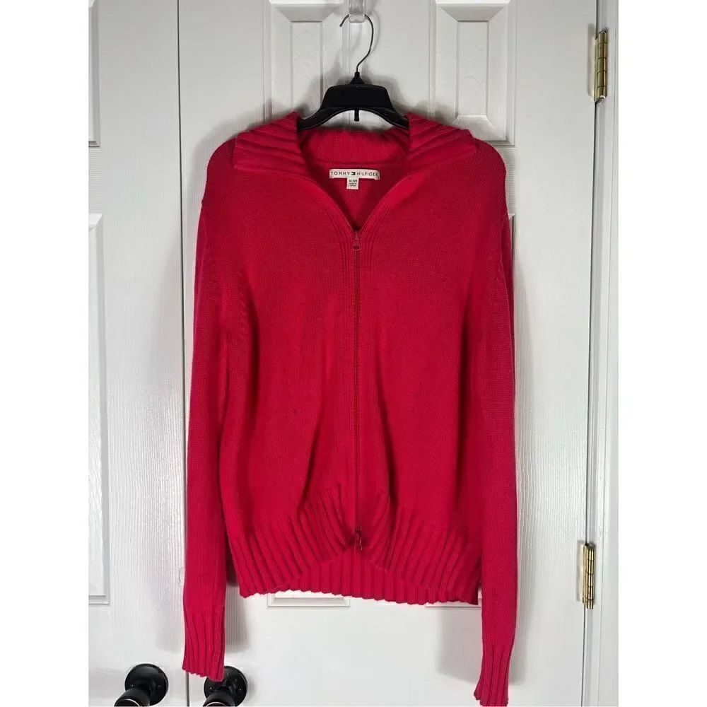 Tommy Hilfiger Womens Sweater Cardigan Size XL